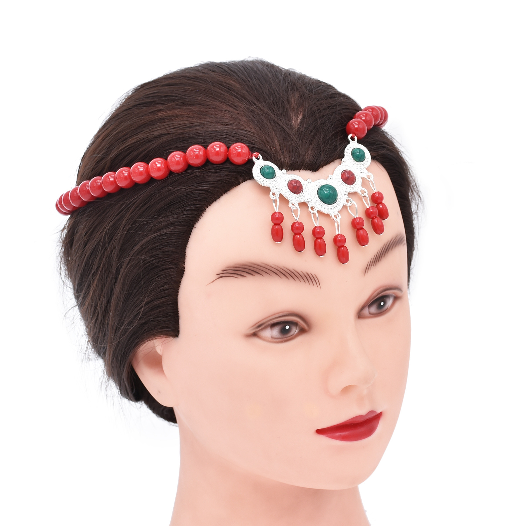 Women Accessories Nepal - New Trending Tibetan Ethnic Forehead Head
