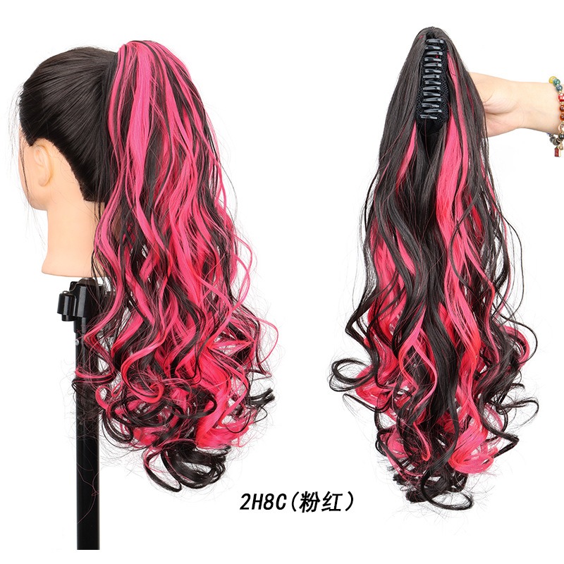 Highlight Long Curly Synthetic - Hair Claw Clip Set recension och pris