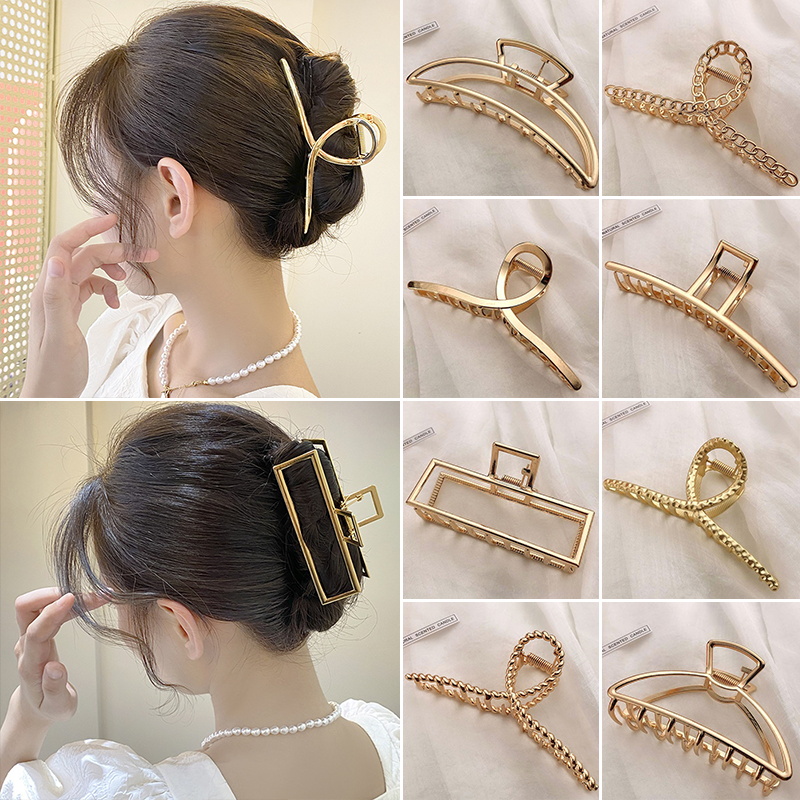 Fashion Metal Hair Claw For Wo - Hair Claw Clip Set recension och pris