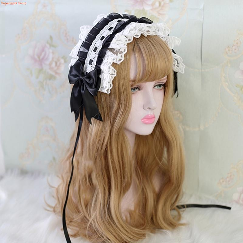 Q5WE Star Lace Ribbon Bowknot  - Women Accessories App recension och pris