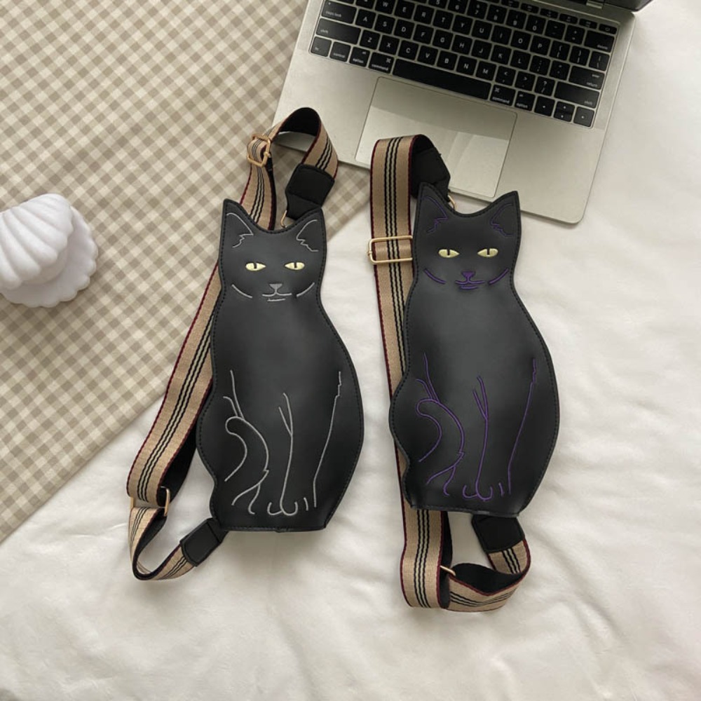 Women Cute Cat Shoulder Bag 20 - Women Accessories Pouch recension och pris