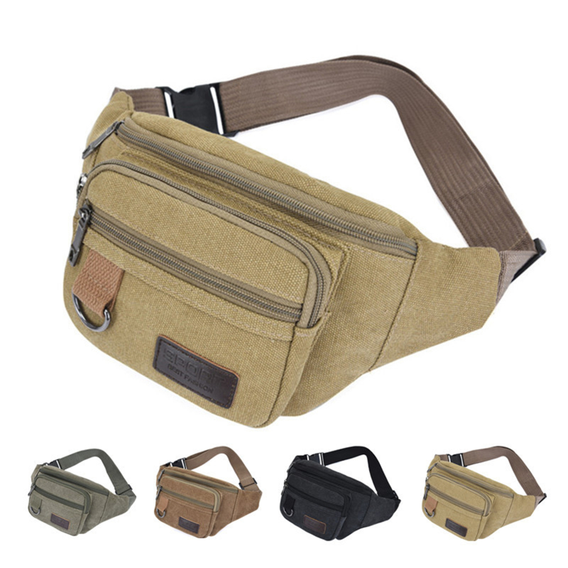 Chest Bag Canvas Waist Bag Wom - Women Accessories Pouch recension och pris