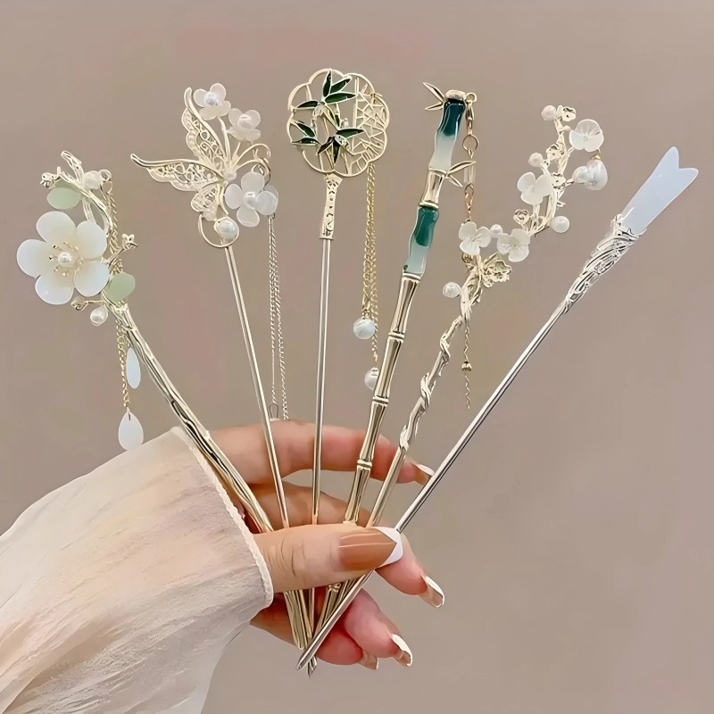 1/6pcs Elegant Chinese Style T - Women Accessories Shop Design recension och pris
