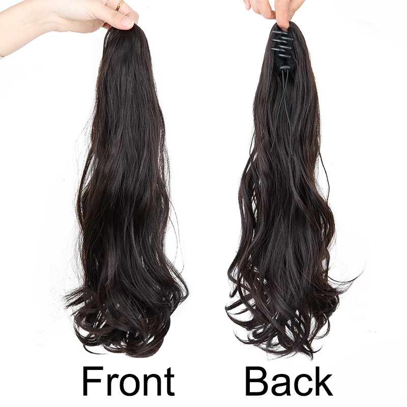 Synthetic Long Curly Ponytail  - Hair Claw Clip Set recension och pris