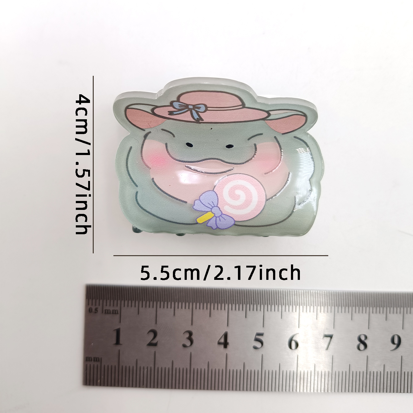 Cute Miss Hippo Hair Claw Flow - Hair Claw Clip Set recension och pris