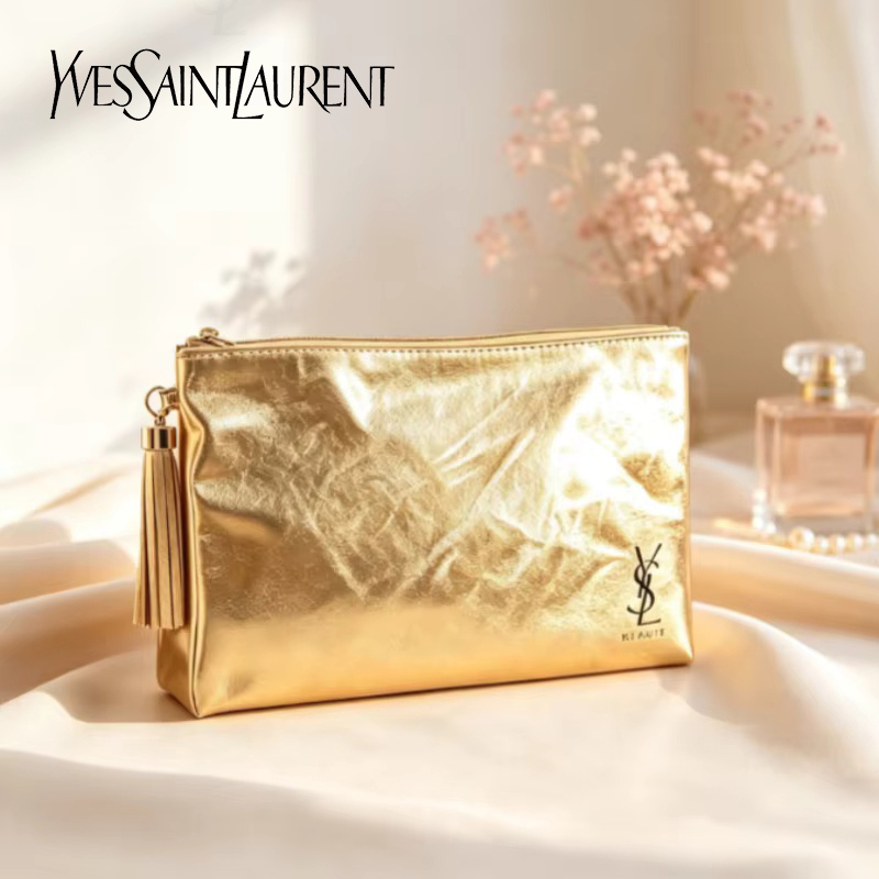 YSL Golden Cosmetic Bag, Porta - Women Accessories Pouch recension och pris