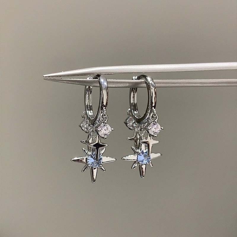 New Y2K Blue Zircon Star Tasse - Women'S Accessories Jewelry Sale recension och pris