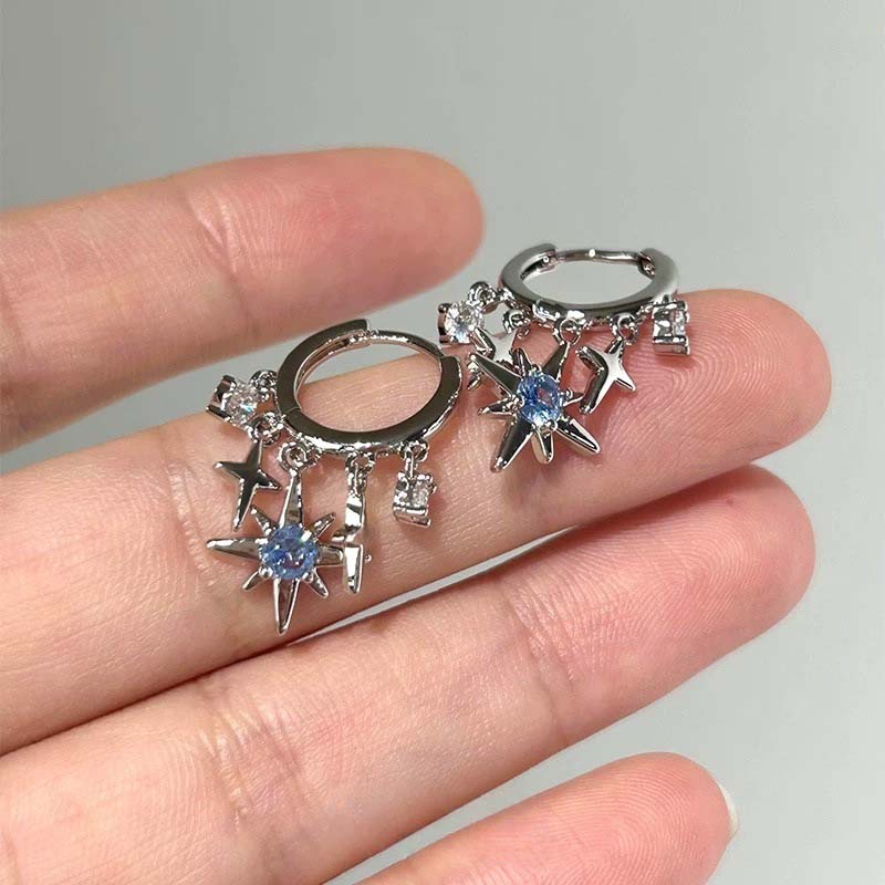 New Y2K Blue Zircon Star Tasse - Women'S Accessories Jewelry Sale recension och pris